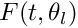 $F(t,\theta_l)$