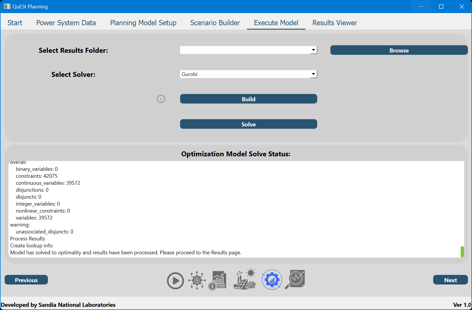 Execute Model