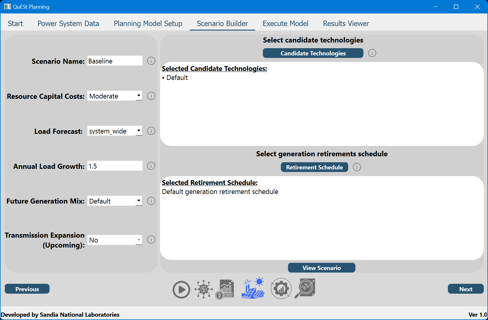 Scenario Builder