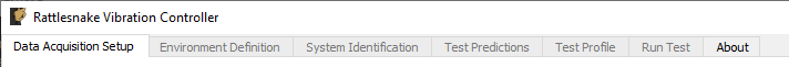 Rattlesnake GUI tabs when running a combined environments test with an environment that requires a system identification.