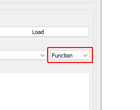 Control Type Select if the selected control law is a Function, Generator, Class, or Interactive Class. This should be detected automatically by inspection; users should not have to adjust this.