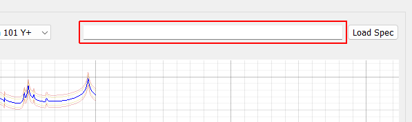Specification File Name File name of the loaded specification