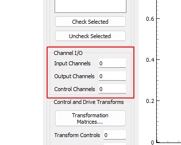 Channel I/O Settings