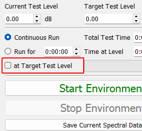 at Target Test Level If checked, the timer will only run when the test is at the target test level.