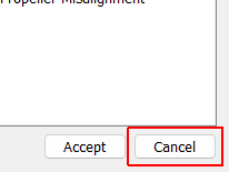 Cancel Cancels the filter parameter selection and discards any changes made in this dialog box.