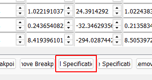 Load Specification... Opens up a file dialog to load in a specification for this sine tone that was saved outside of Rattlesnake.