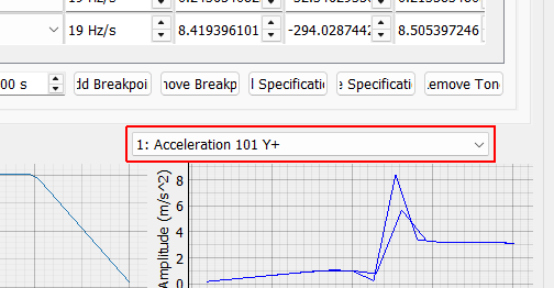 Control Channel Selector Select the control channel to visualize in the specification Amplitude and Phase plots.