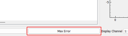 Max Error Visualize the signal with the largest predicted amplitude error