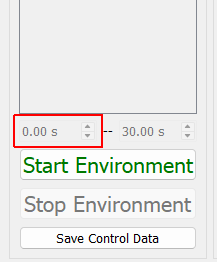 Partial Environment Start Time If the Partial Environment checkbox is checked, the environment will start at the time specified inthis box.