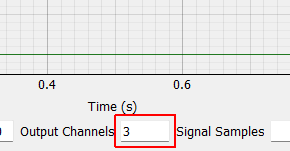 Output Channels Total number of output channels active in the environment.
