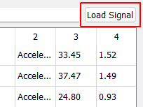 Load Signal Opens a file dialog allowing the user to select a file containing the signals that will be used as the control targets for this environment.