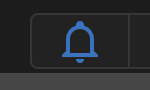 Unselected Notificaton Bell