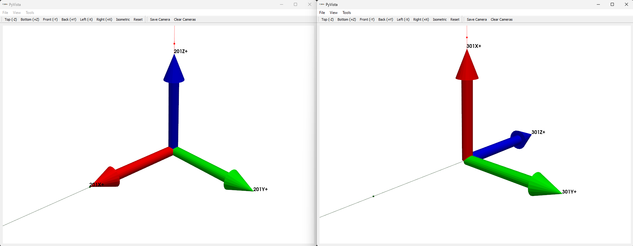 degrees of freedom at attachment point