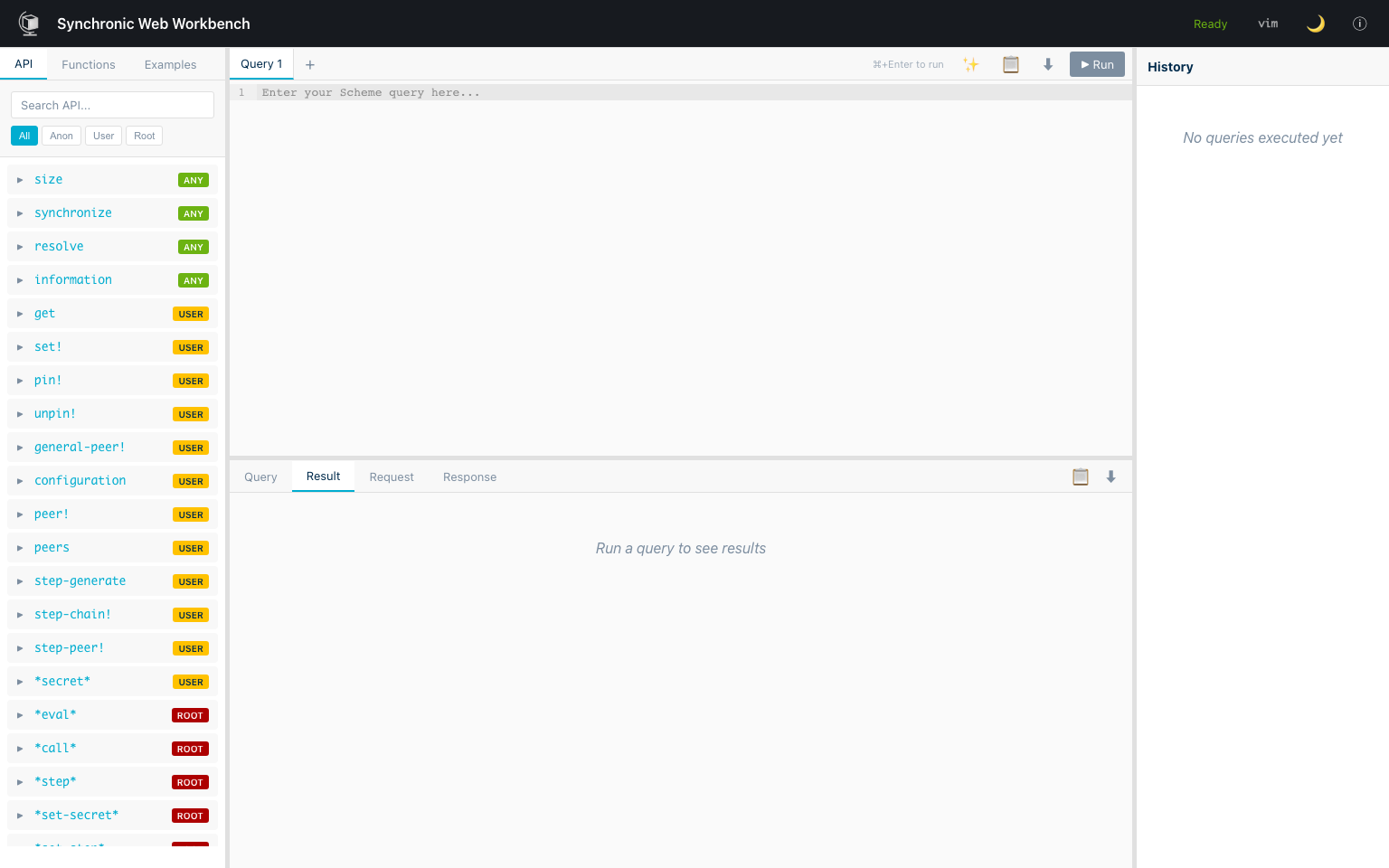 Workbench desktop view